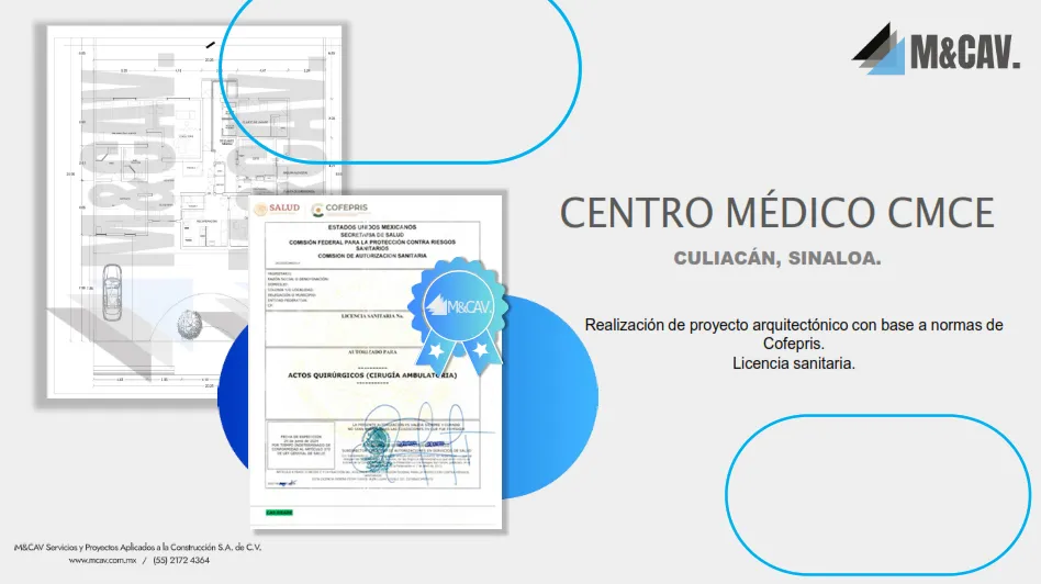 Licencia Sanitaria de Actos Quirúrgicos — Cirugía Ambulatoria — Culiacán, Sinaloa
