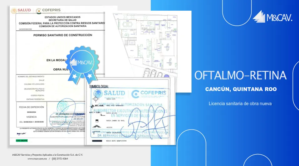 Permiso Sanitario de Construcción — Obra Nueva — Cancún, Quintana Roo
